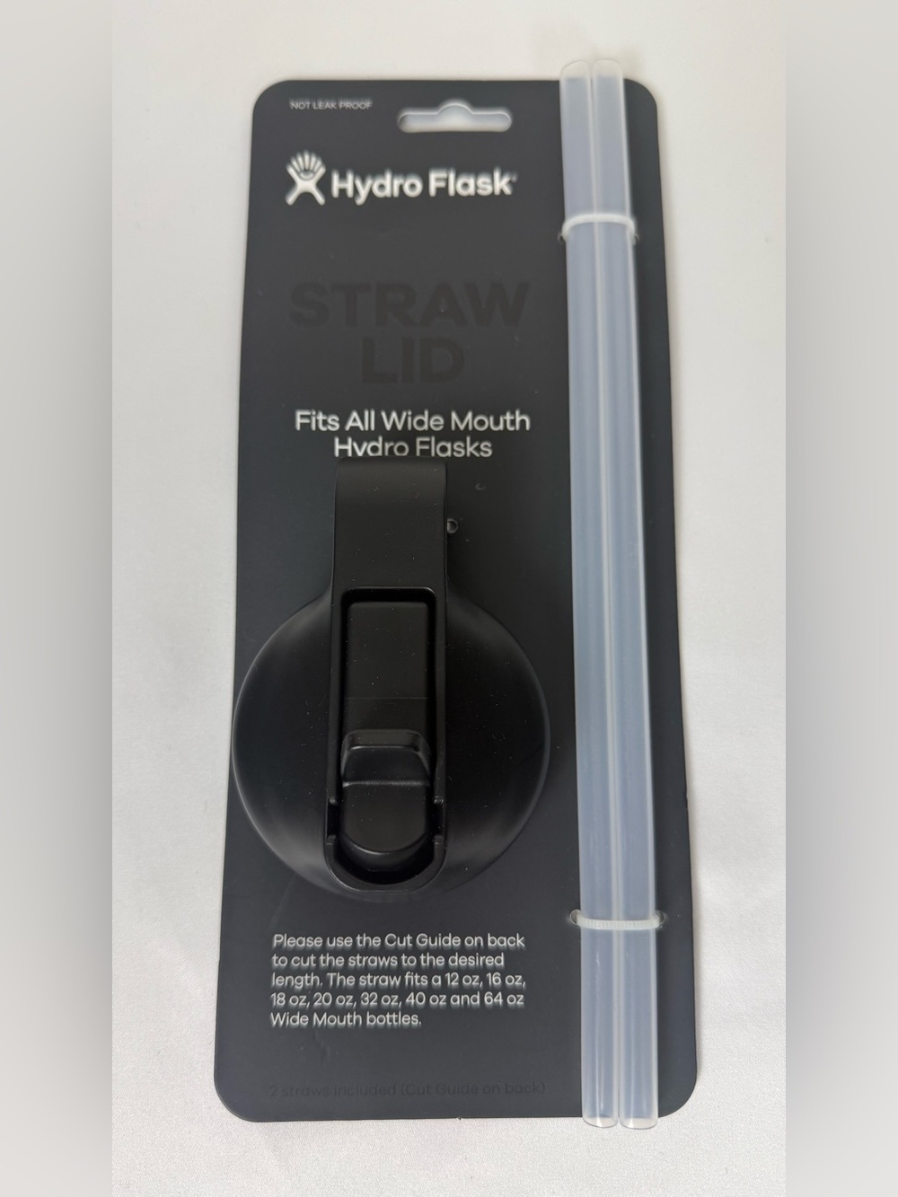Hydro Flask Wide Mouth Straw Lid Replacement Accessory